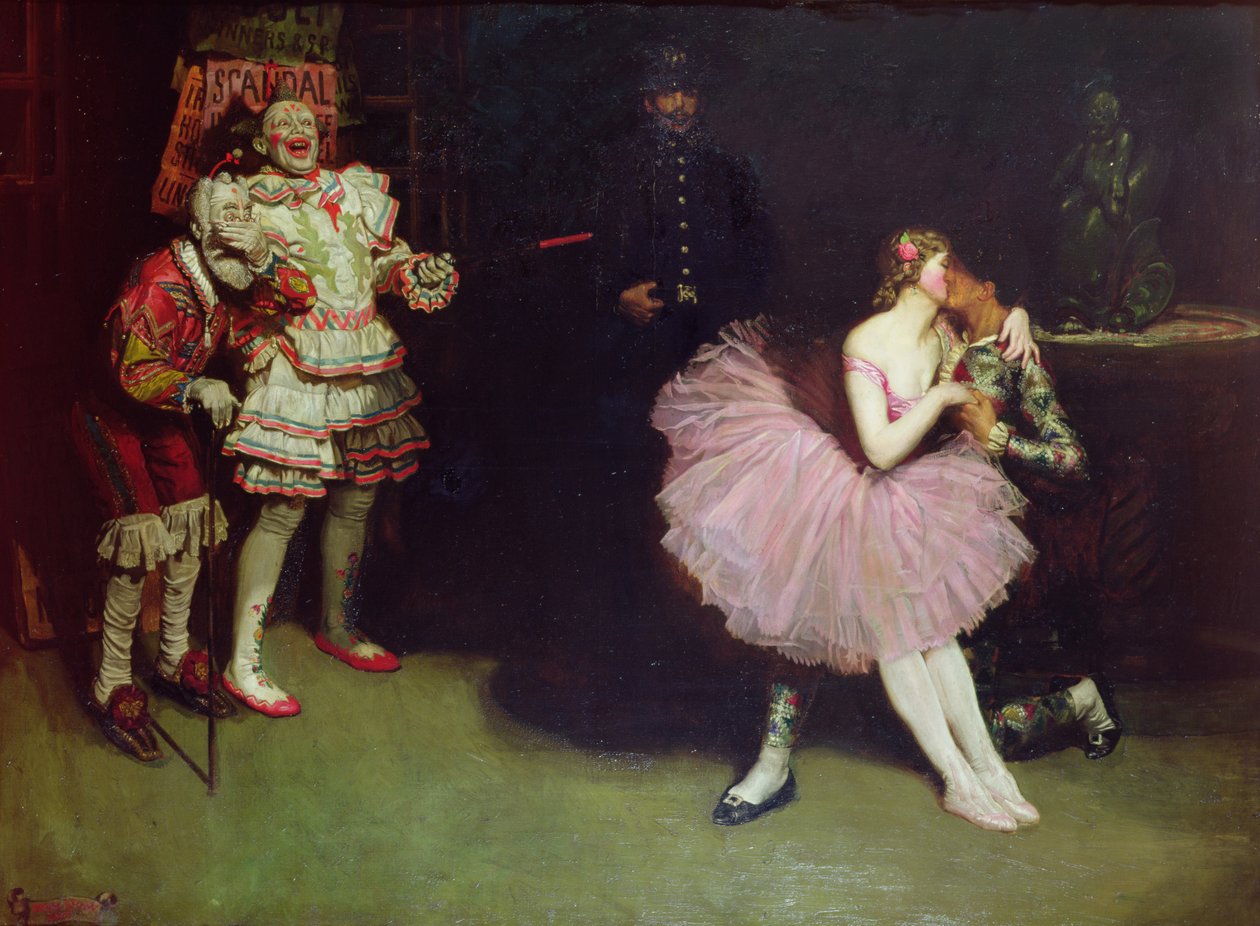 Sellaista on elämä, 1907 tekijältä John Byam Liston Shaw