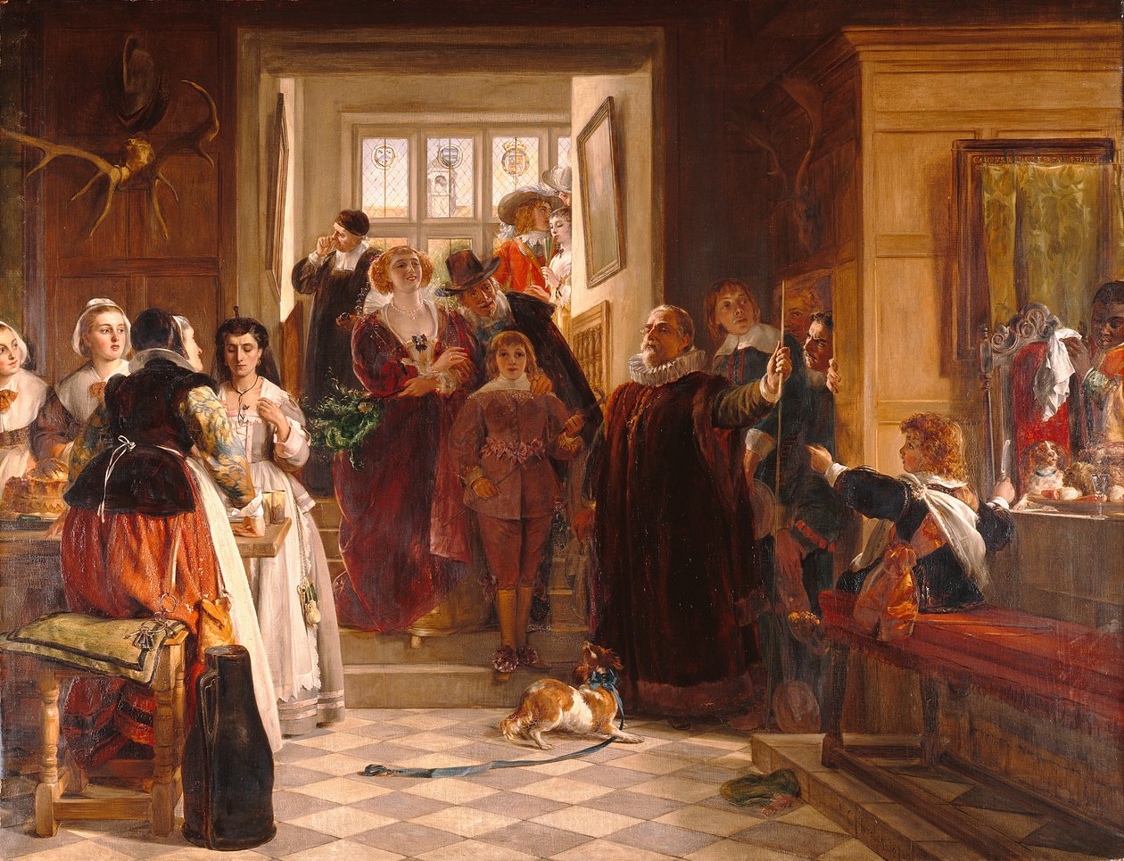 Tulossa illalliselle tekijältä John Callcott Horsley