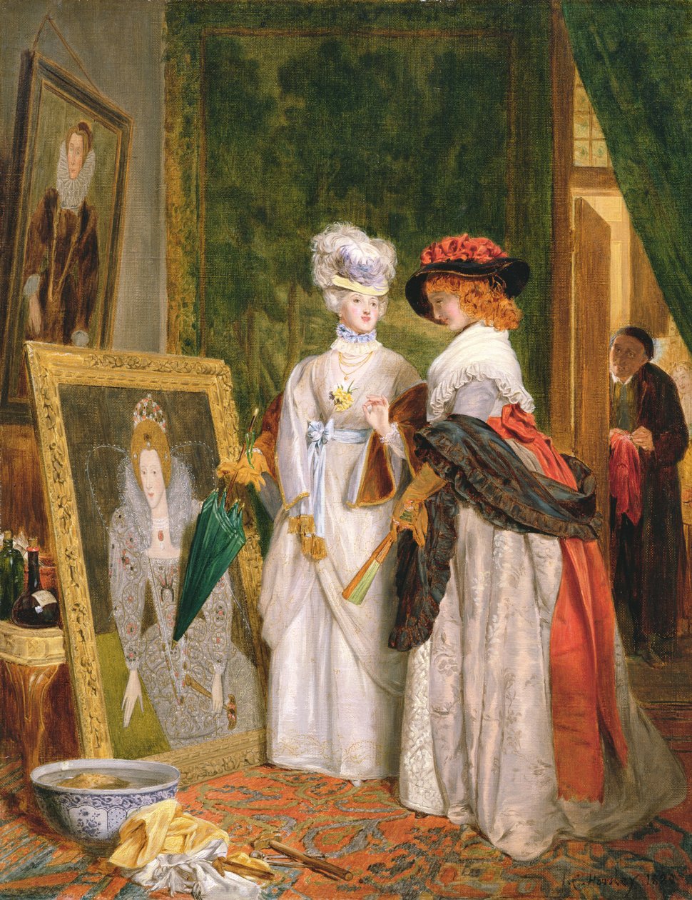 Puku- ja muodinmuutoskriitikot tekijältä John Callcott Horsley