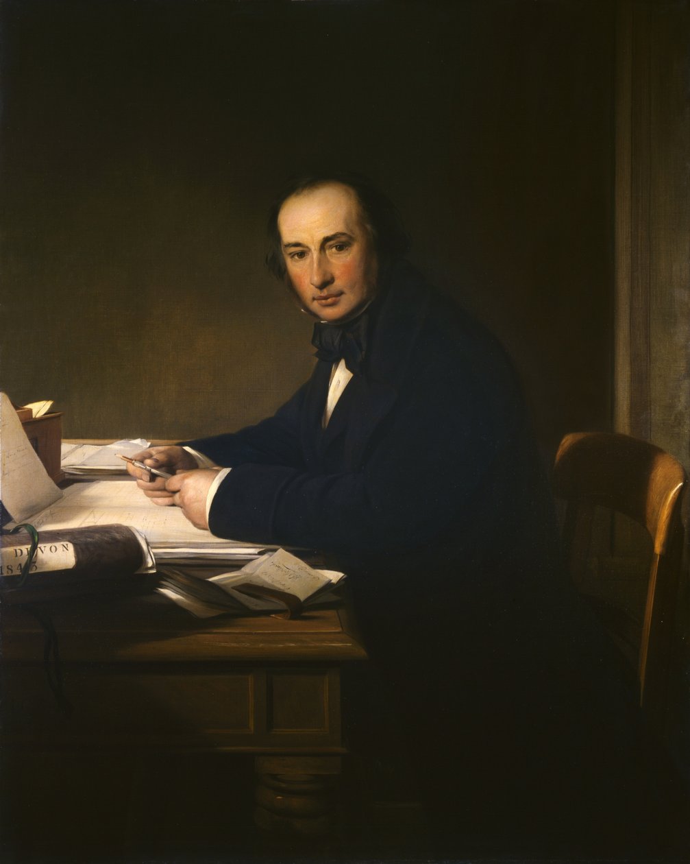 Isambard Kingdom Brunel (1806-59) (öljy kankaalle) tekijältä John Callcott Horsley
