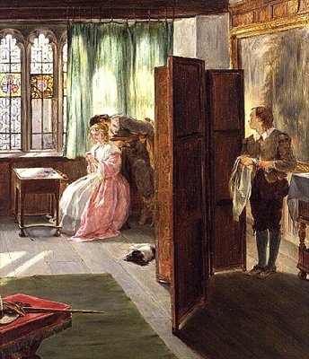 Viimeisen liikkeen matti (2 yksityiskohtaa) tekijältä John Callcott Horsley