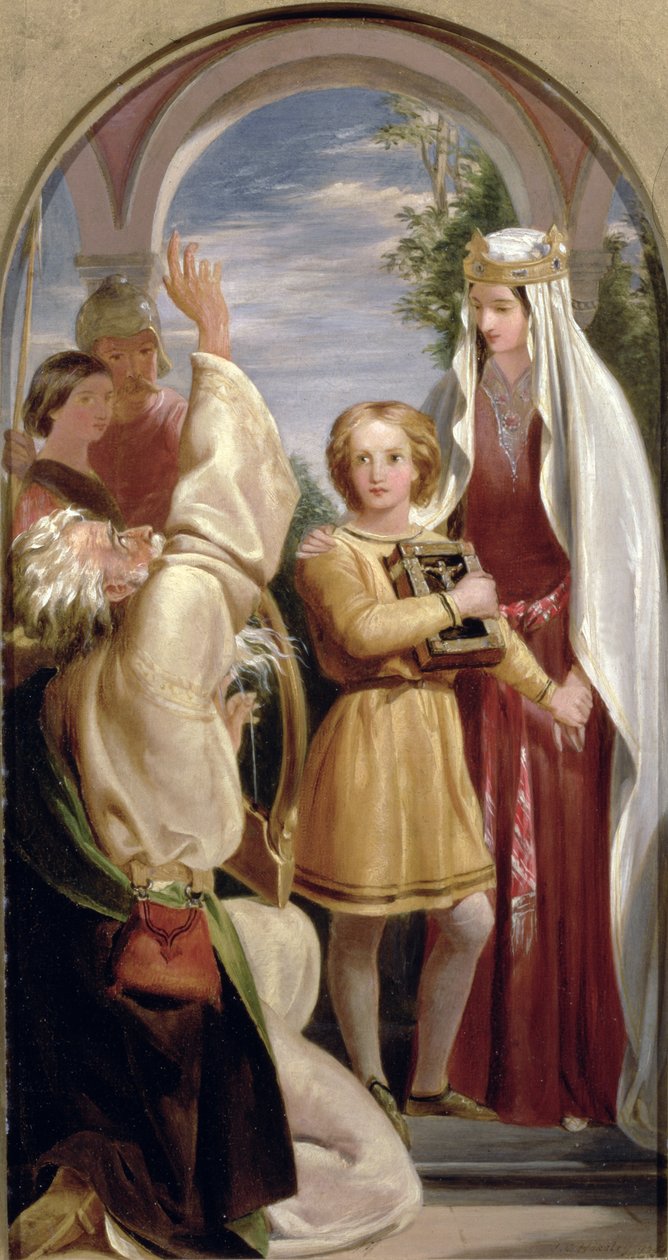 Arthurin poikakausi, 1851 tekijältä John Callcott Horsley