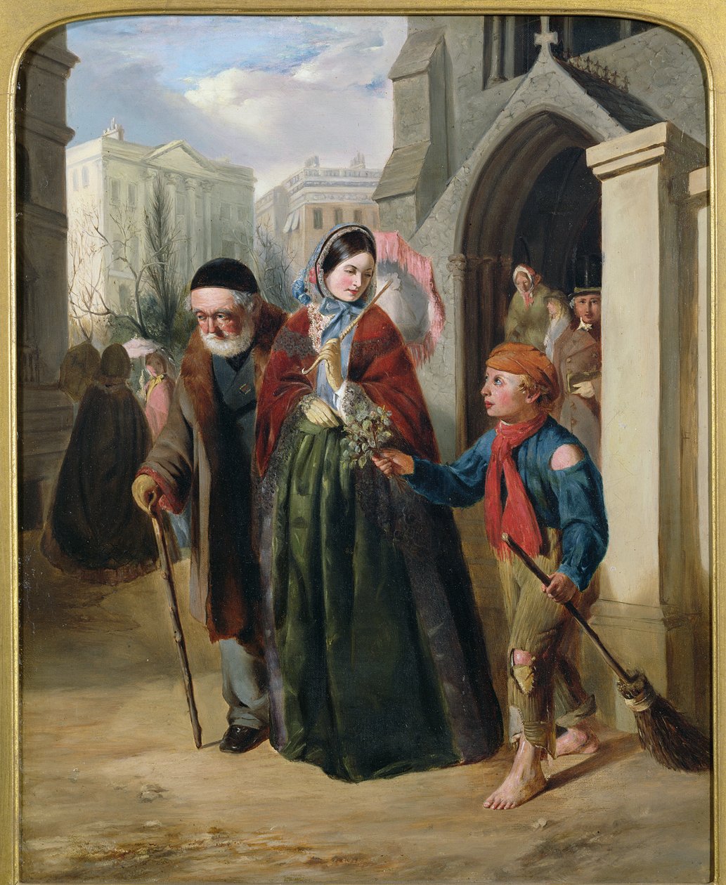 Crossing Sweeper tekijältä John Callcott Horsley