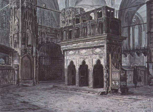 Edward the Confesors Chapel, Westminster Abbey tekijältä John Carter