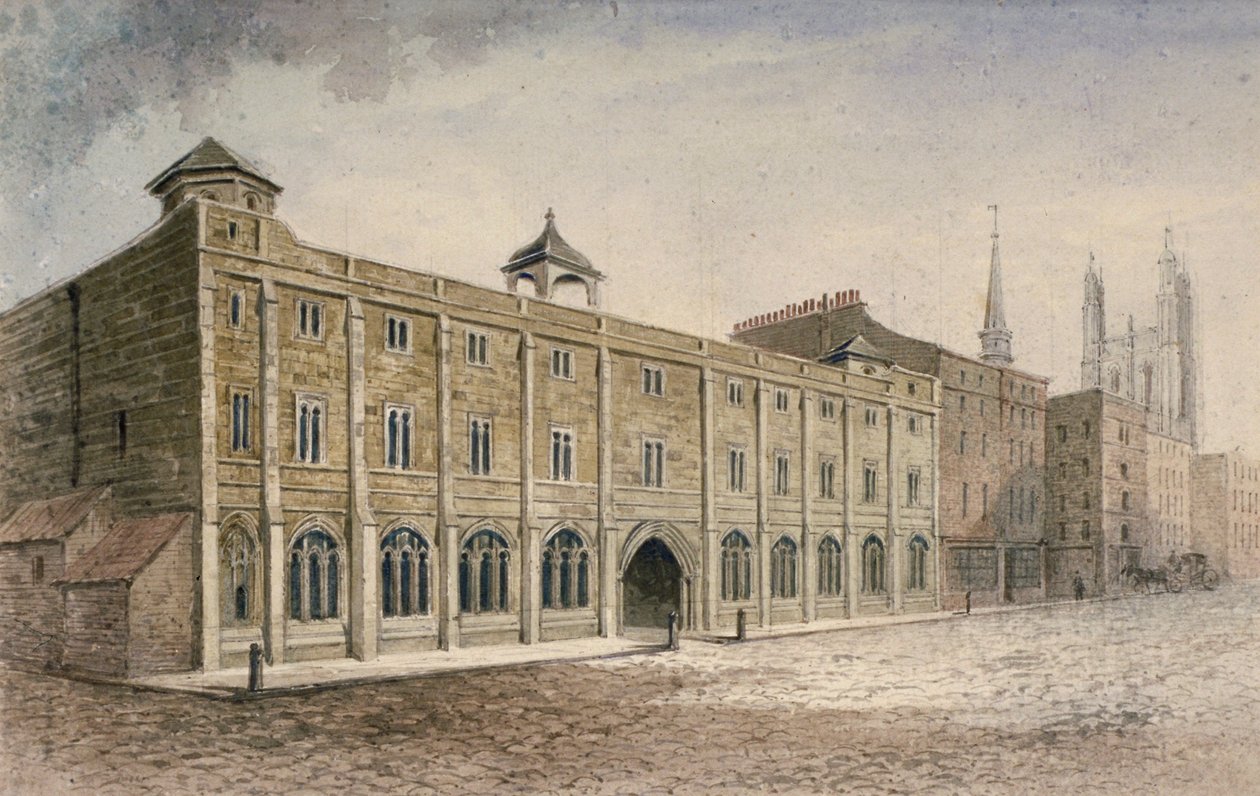 Leadenhall, Lontoon kaupunki, 1785 tekijältä John Carter