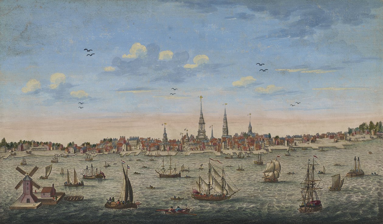 Itäinen näkökulma Philadelphiaan, 1778 tekijältä John Carwitham