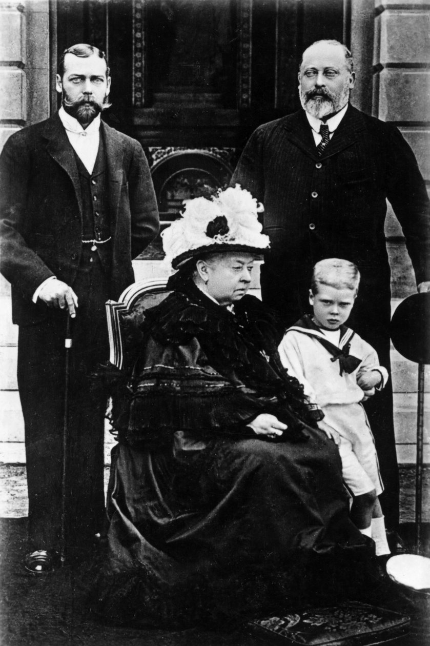 Four Generations of Victorian Royalty, otettu Osborne Housessa, 5. elokuuta 1899 tekijältä John Chancellor