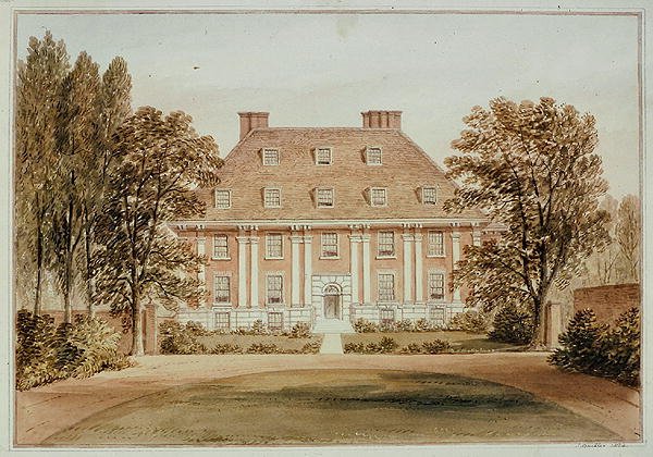 Balmes House, Middlesex tekijältä John Chessell Buckler