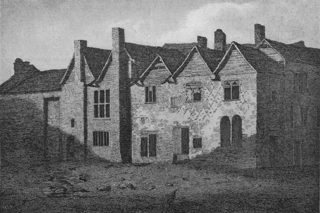 Bermondsey Abbey, 1800-luku 1906 tekijältä John Chessell Buckler