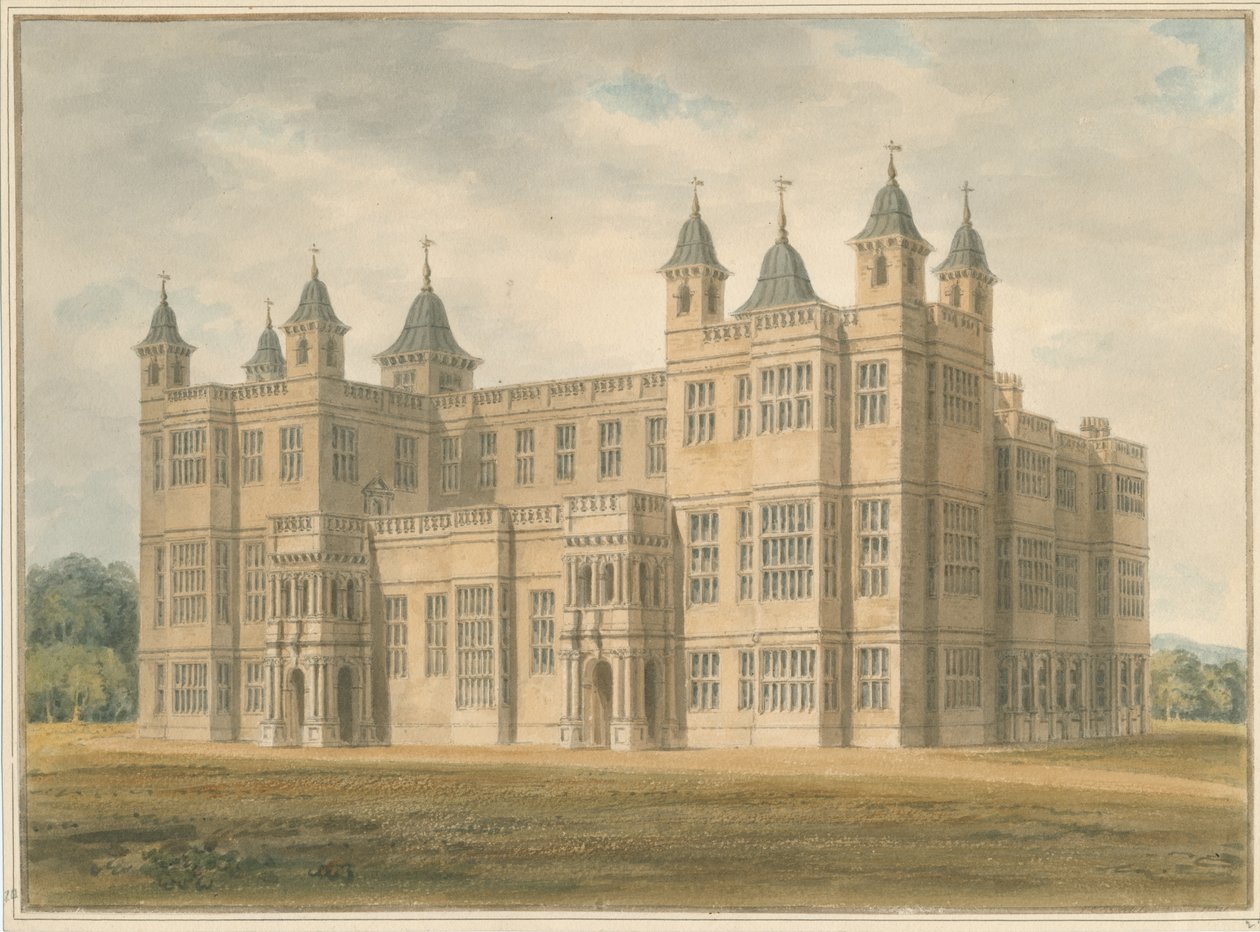 Essex - Audley End, 1811 tekijältä John Chessell Buckler