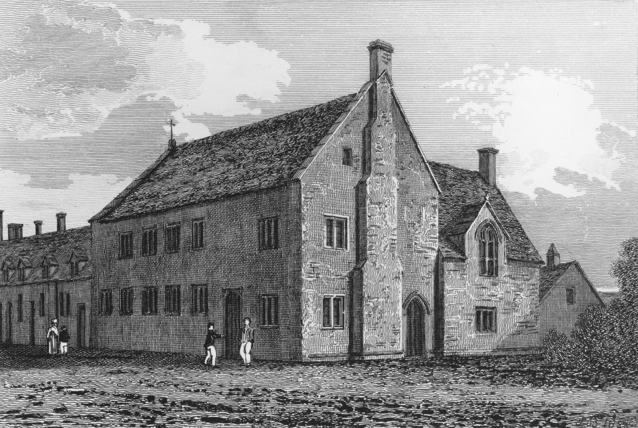 Lukio Burfordissa, Oxfordshiressä tekijältä John Chessell Buckler