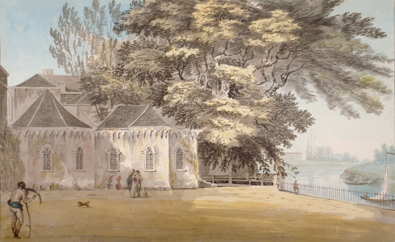 Isleworth, Middlesex, 1787 tekijältä John Claude Nattes
