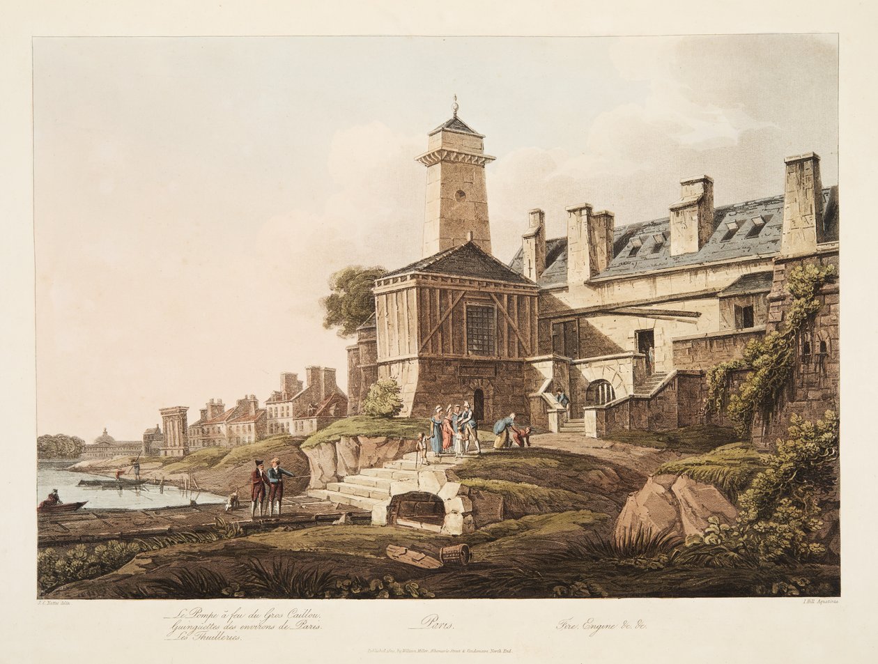 Pariisi, paloauto, kuvitus Versailles