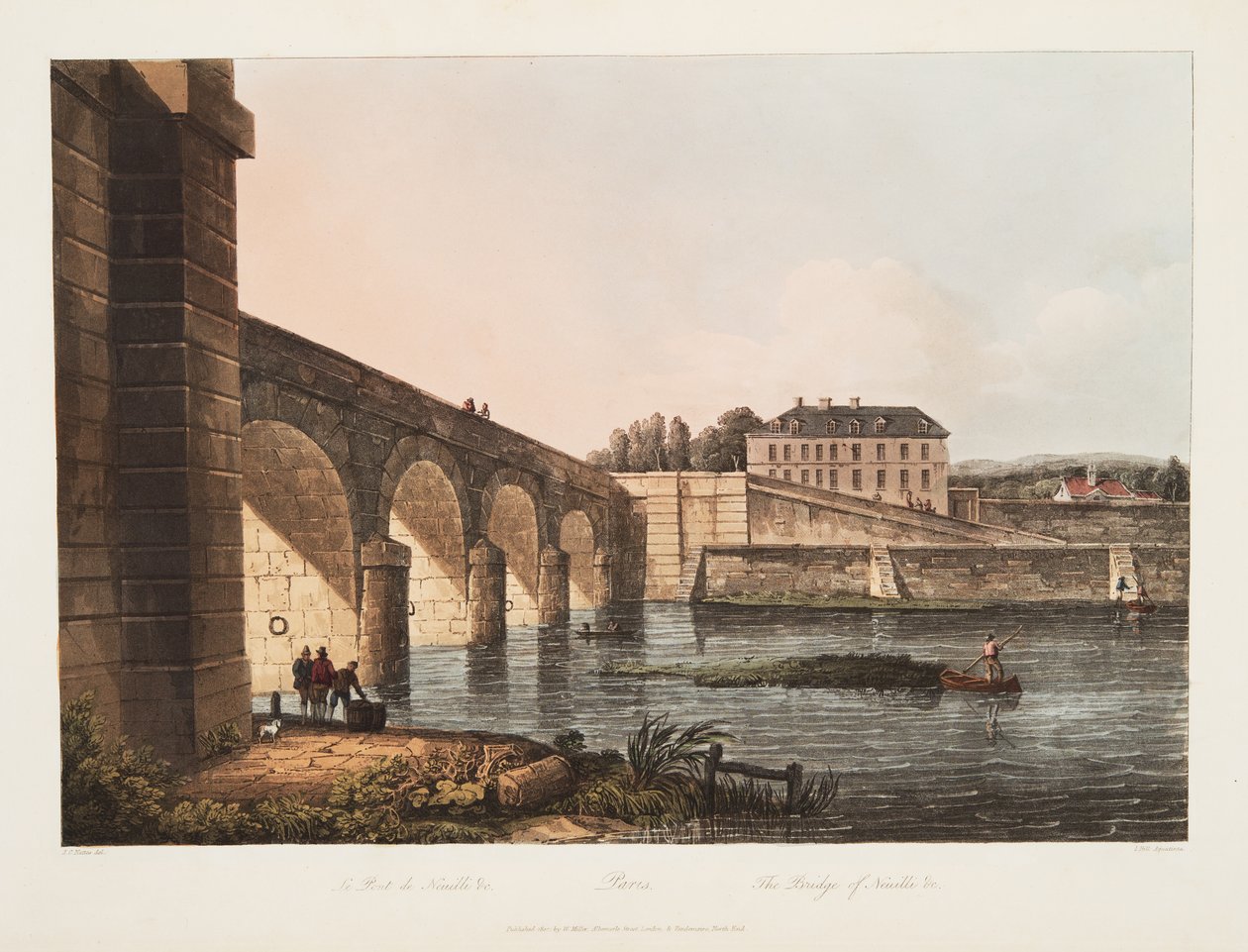 Pariisi, Neuillen silta, kuvitus Versailles