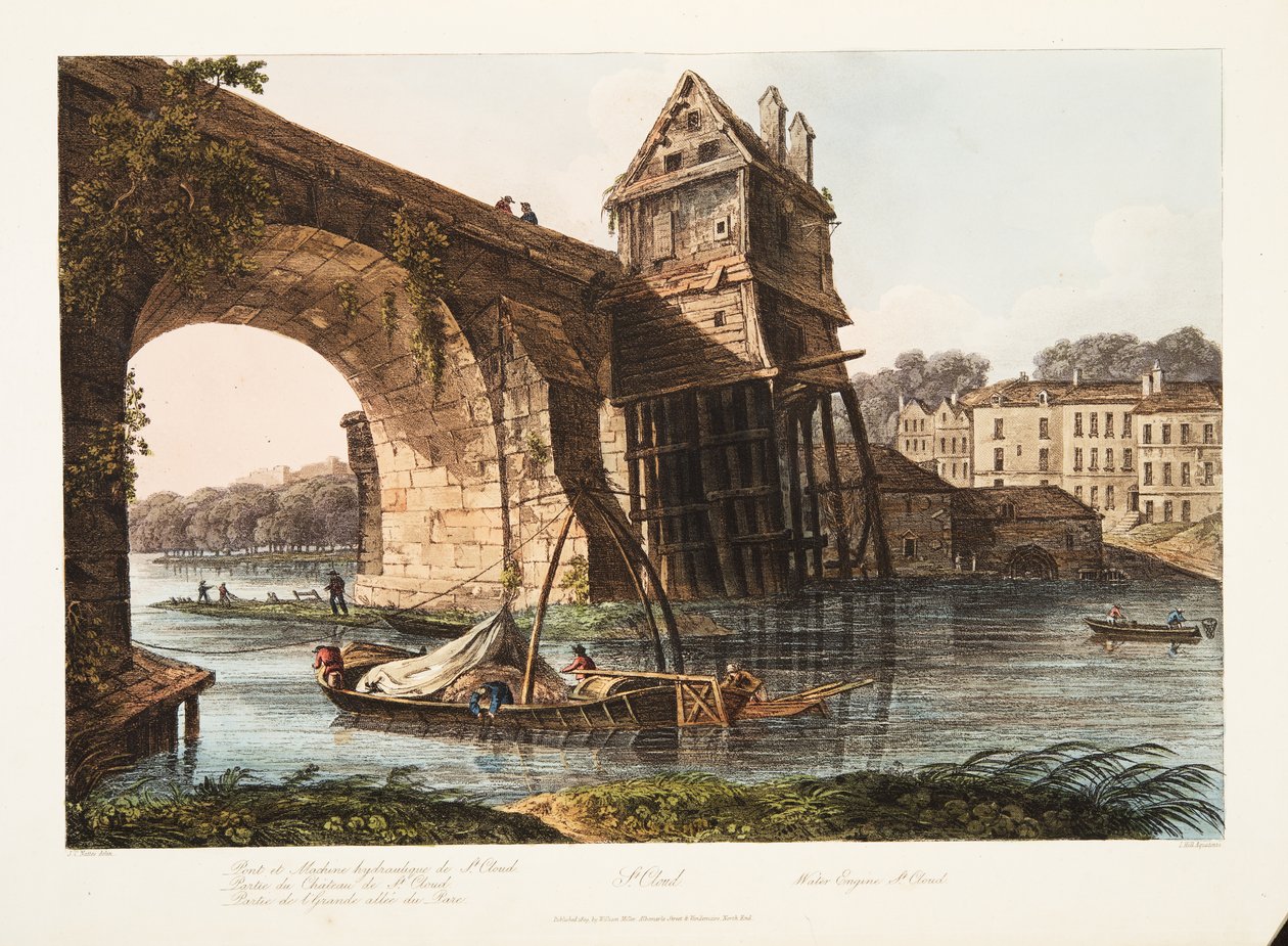 St Cloud, vesikone, kuvitus Versailles
