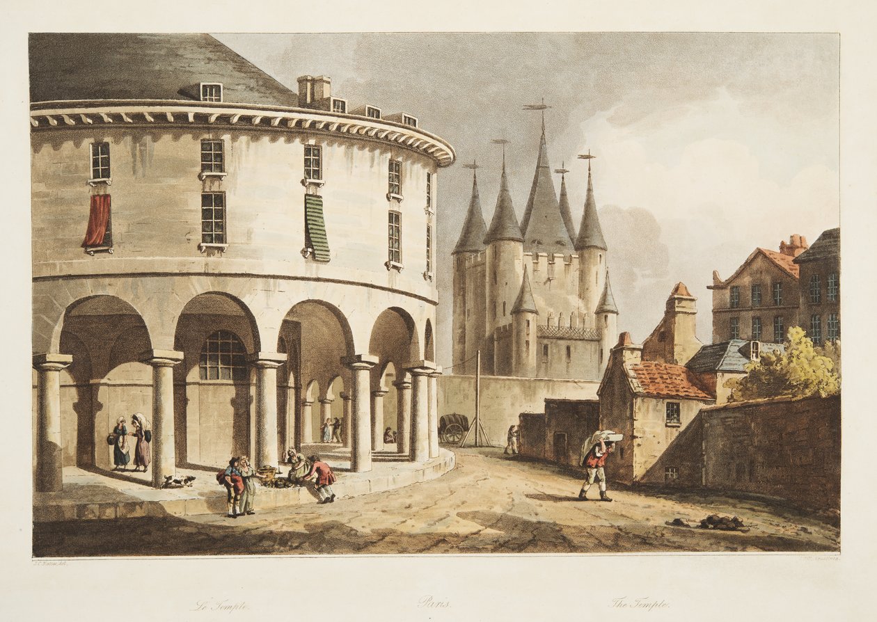 Temppeli, kuvitus Versailles