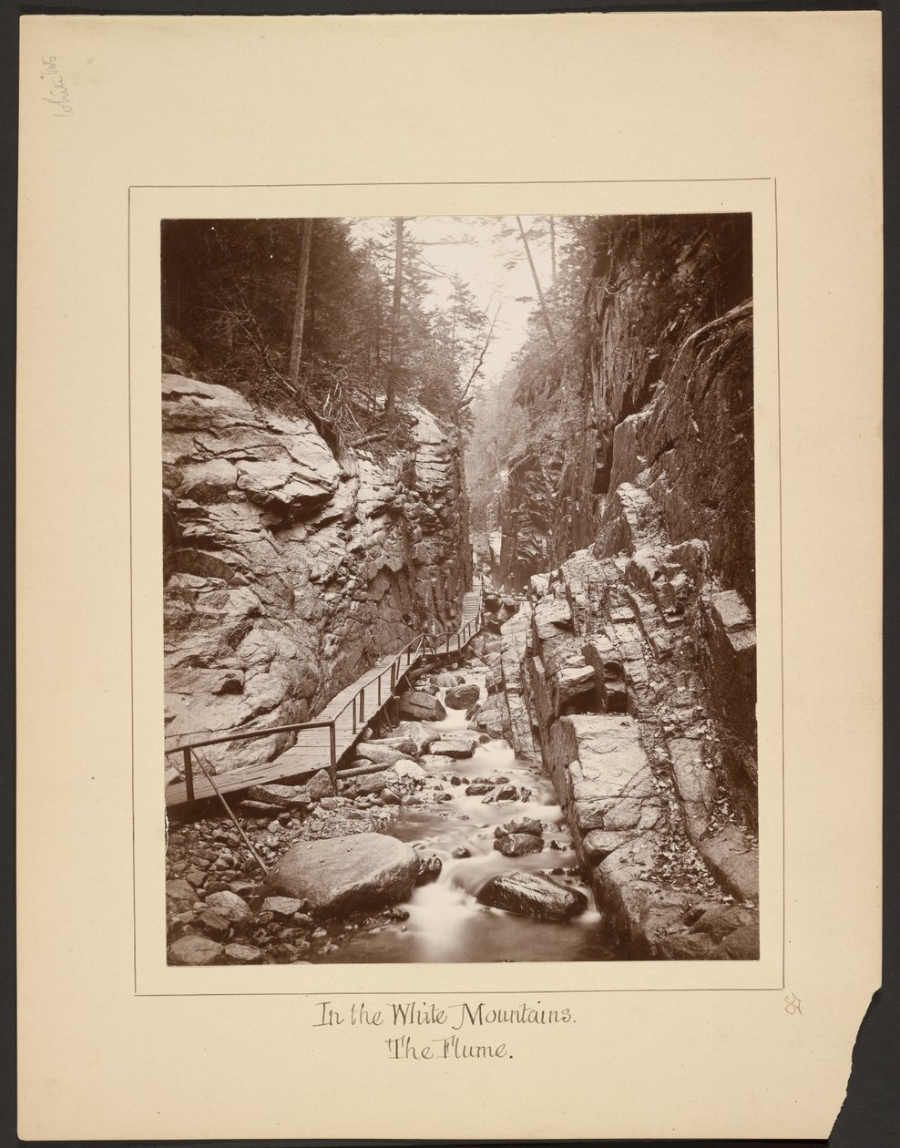 Valkoisilla vuorilla/The Flume tekijältä John Coates Browne