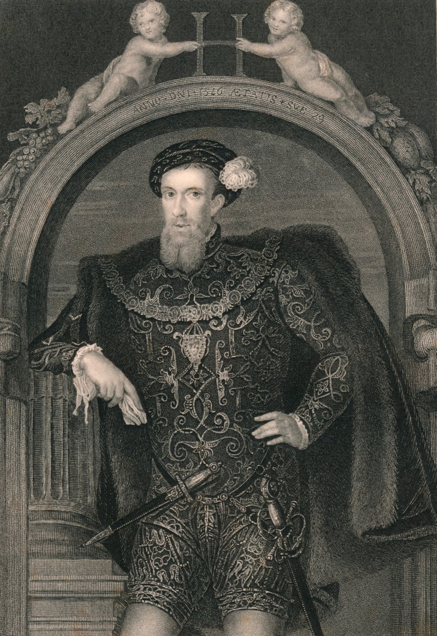 Henry Howard, Earl of Surrey, v. 1546, 1800-luvun alku-puoli. tekijältä John Cochran