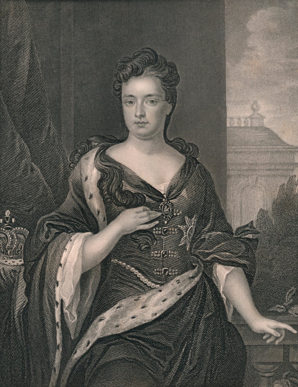 Kuningatar Anne, 1800-luvun puoliväli. tekijältä John Cochran
