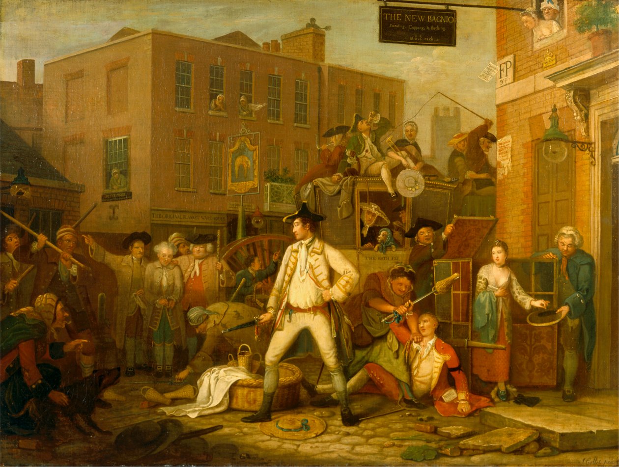 Kohtaus London Streetillä tekijältä John Collet