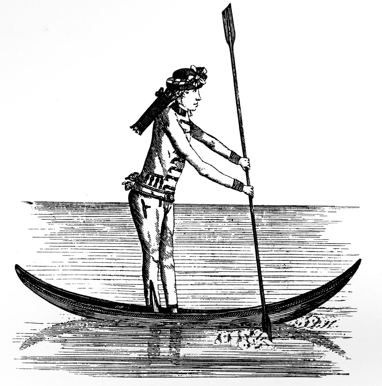Isis-makaroni, 1772 tekijältä John Collet