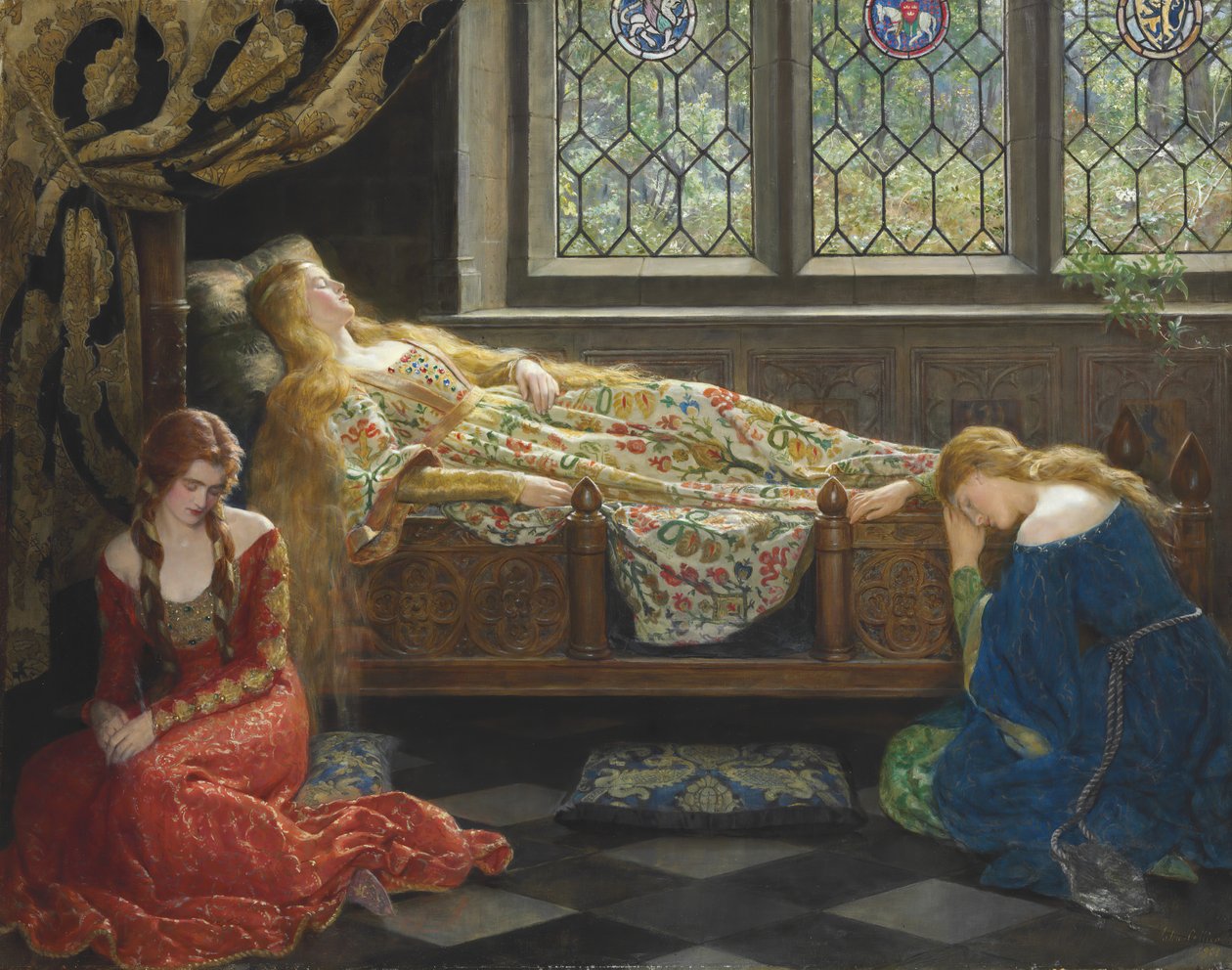 Prinsessa Ruusunen. tekijältä John Collier