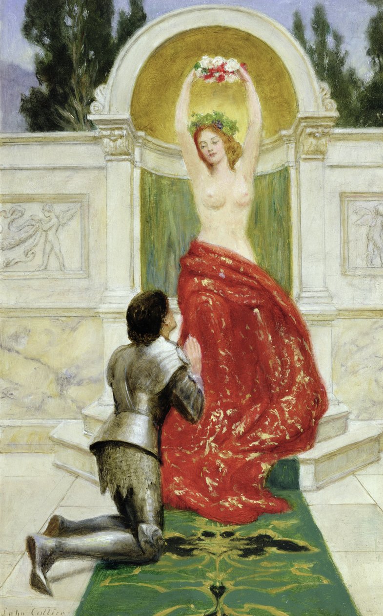 Tannhauser Venusburgissa, 1901 (katso myös 15172) tekijältä John Collier