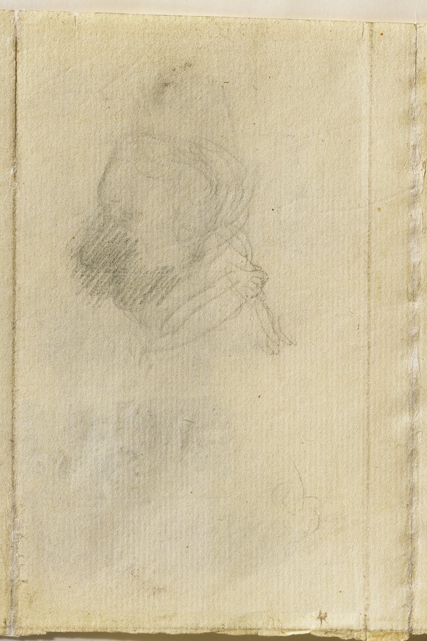 Miehen pää profiilissa tekijältä John Constable