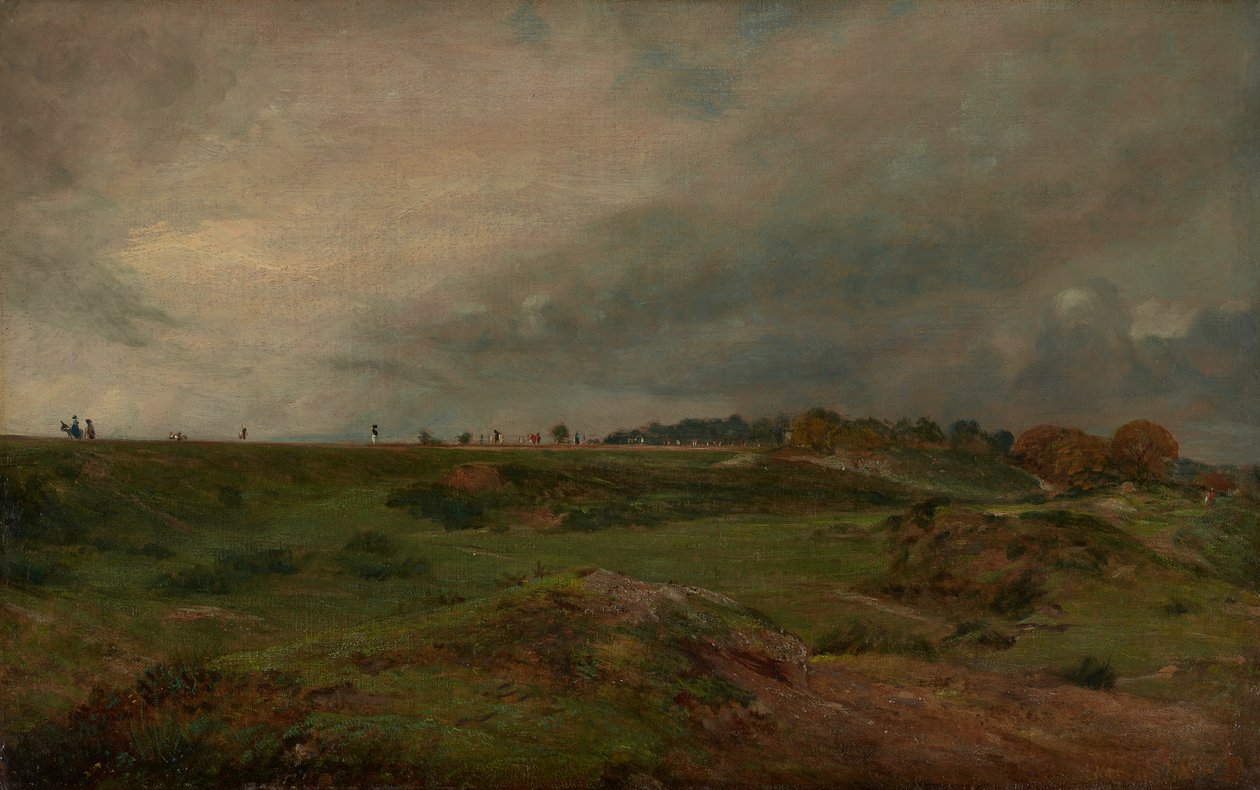 Tie Hampstead Heathin halki tekijältä John Constable