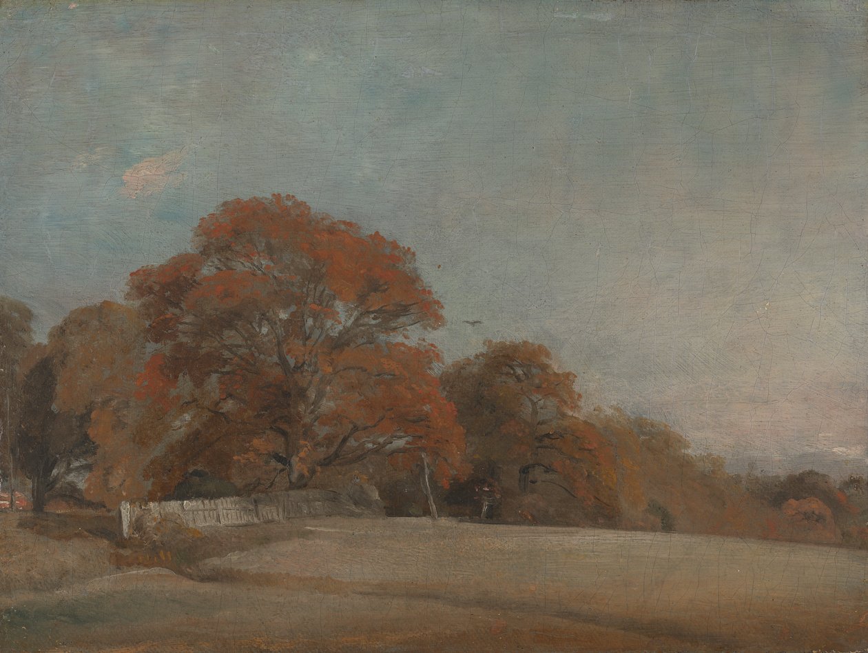Syksyinen maisema East Bergholtissa tekijältä John Constable