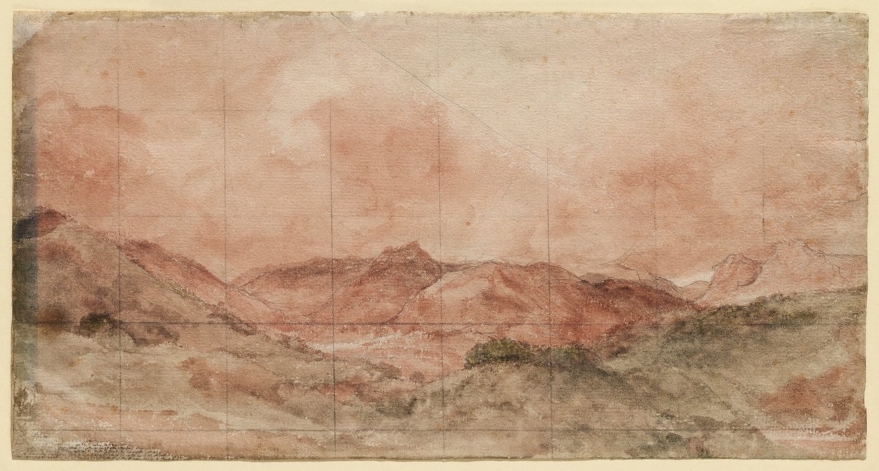 Bow Fell ja Langdale Pikes tekijältä John Constable