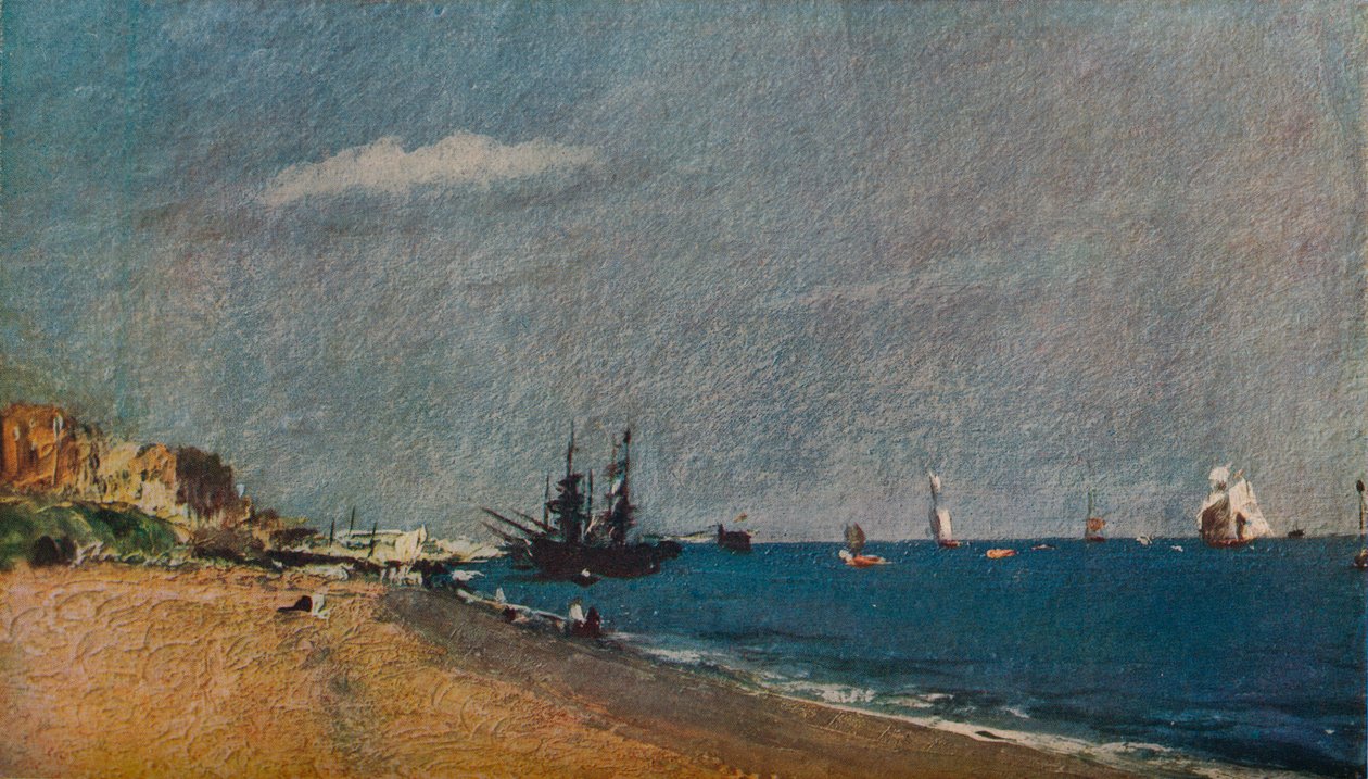 Brighton Beach, Colliers, 1824 tekijältä John Constable