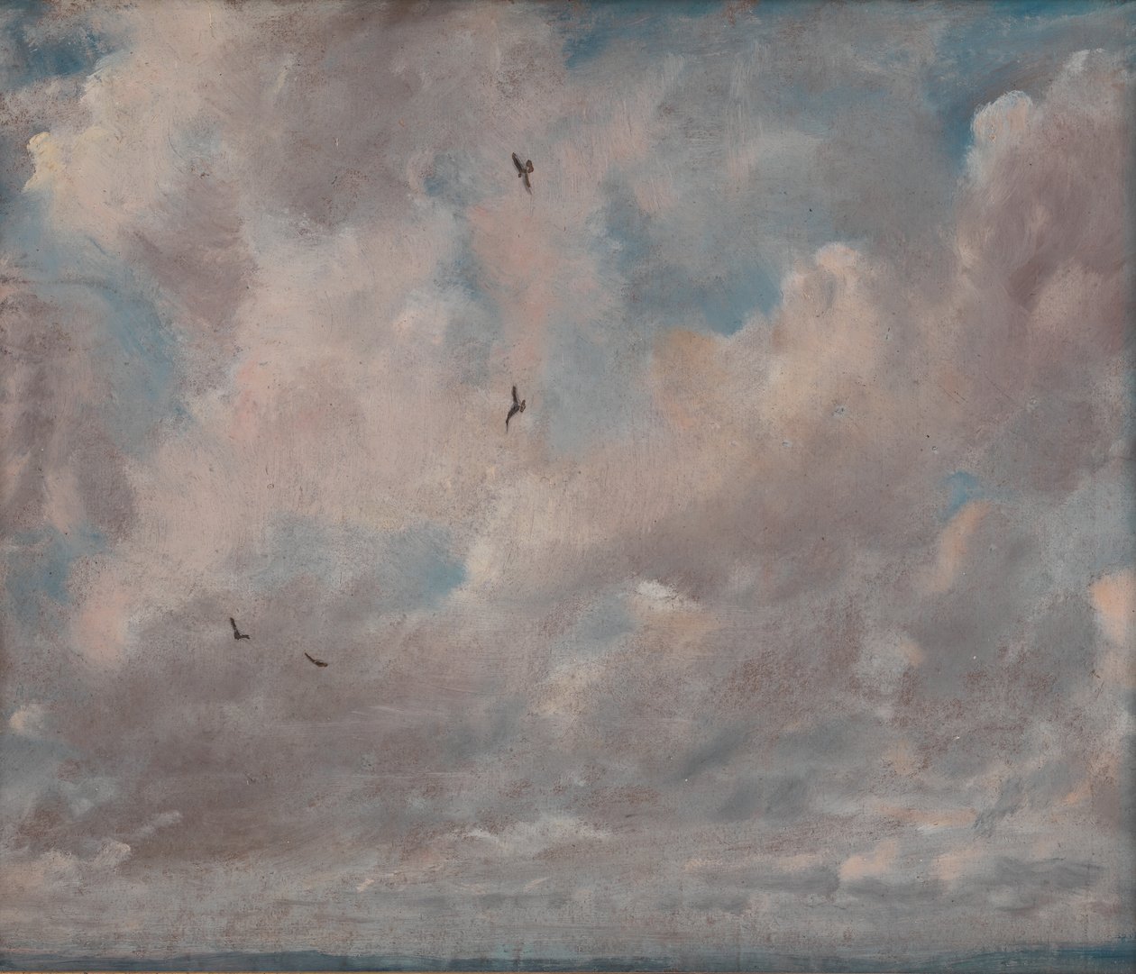Pilvitutkimus, 1821. tekijältä John Constable