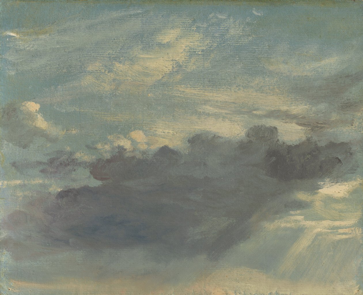 Cloud Study, n. 1821-22 tekijältä John Constable