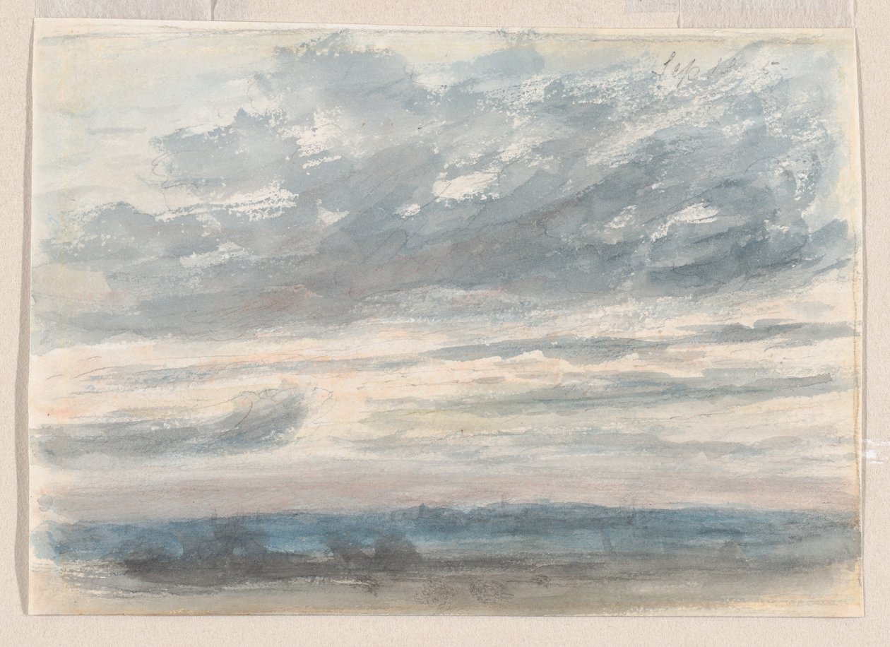 Pilvitutkielma tekijältä John Constable