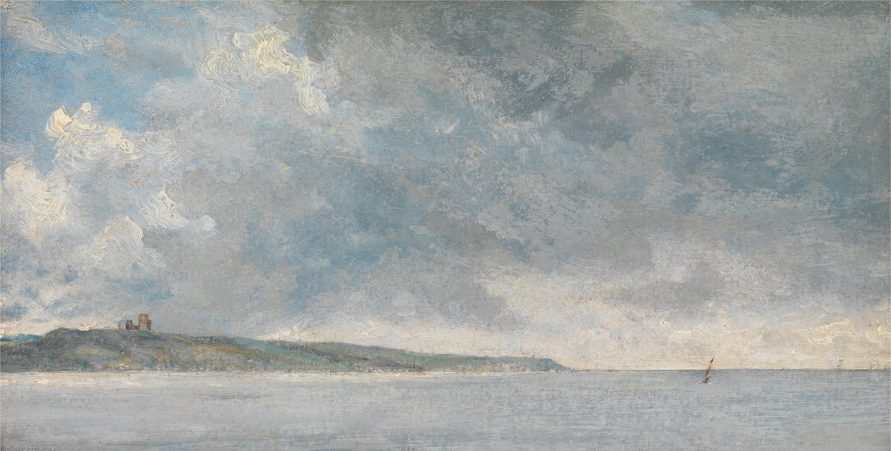 Rannikkokohtaus ja kalliot tekijältä John Constable