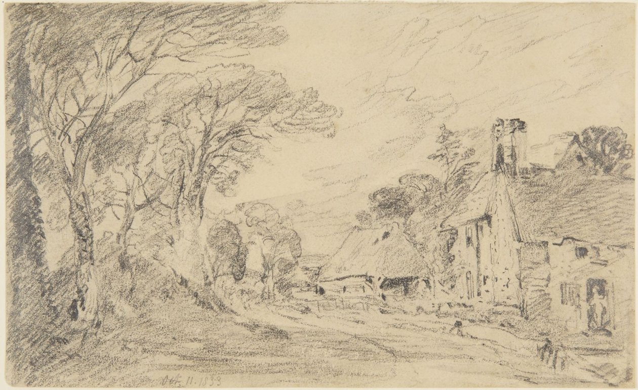 Mökki ja puut tekijältä John Constable