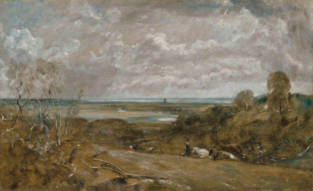 Dedham alkaen Langham tekijältä John Constable