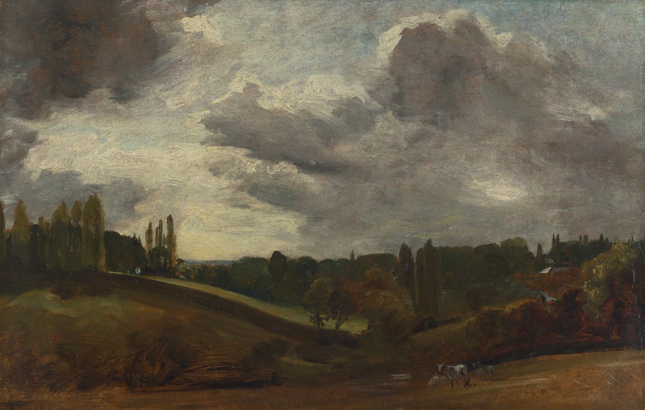 East Bergholt tekijältä John Constable