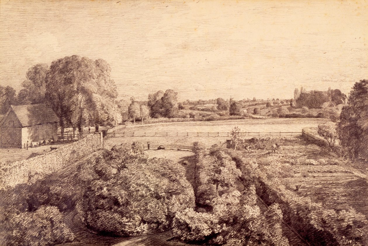 East Bergholt - Näkymä Golding Constable
