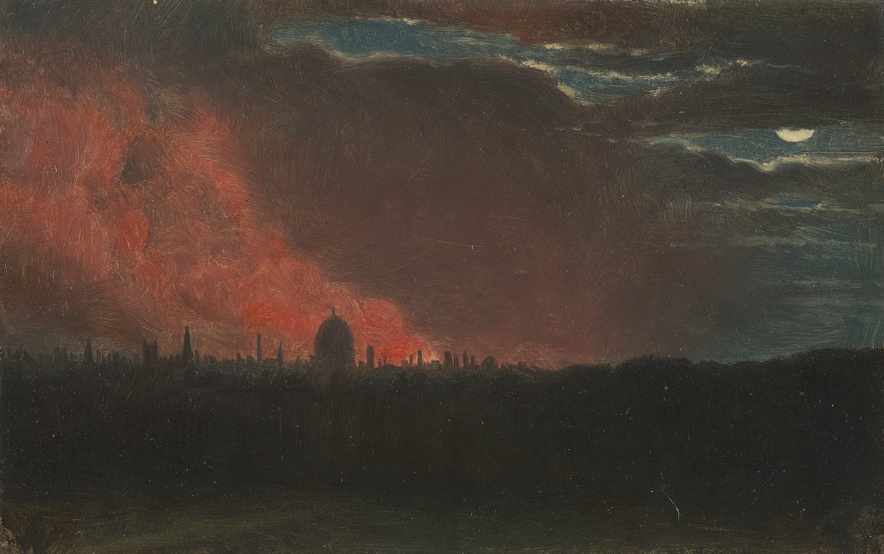 Tuli Lontoossa Hampsteadista nähtynä tekijältä John Constable