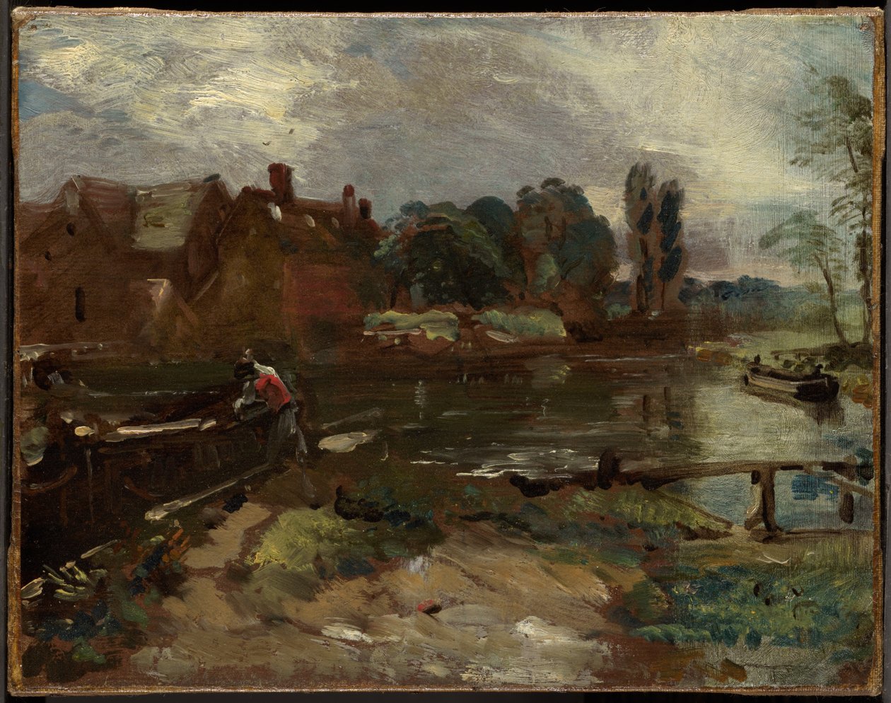 Flatfordin mylly sululta nähtynä tekijältä John Constable