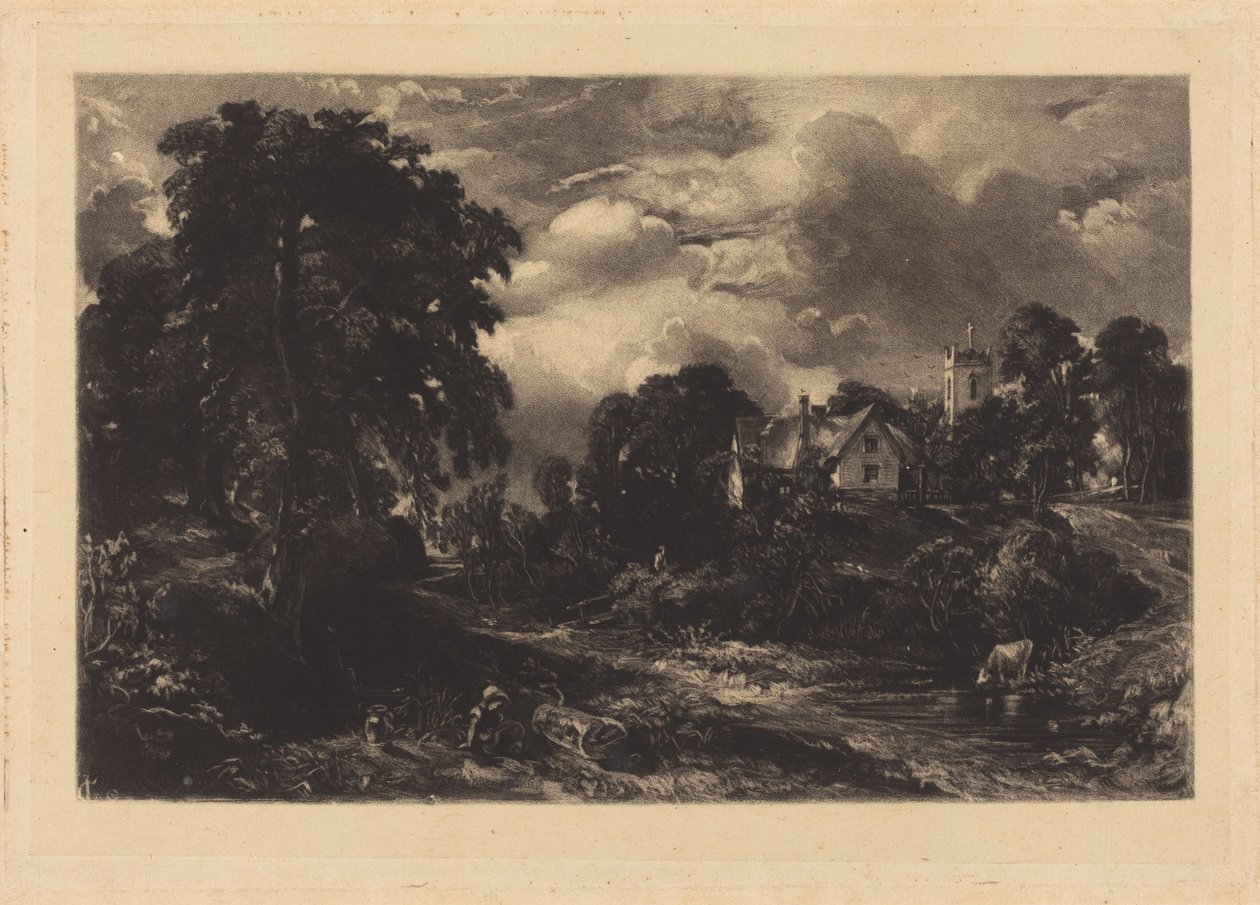 Glebe Farm (b) tekijältä John Constable
