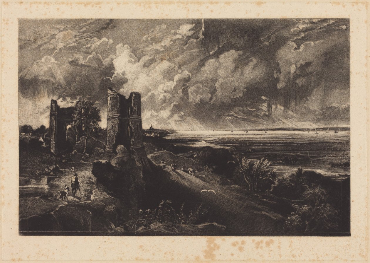 Hadleigh Castle (pieni laatta) tekijältä John Constable
