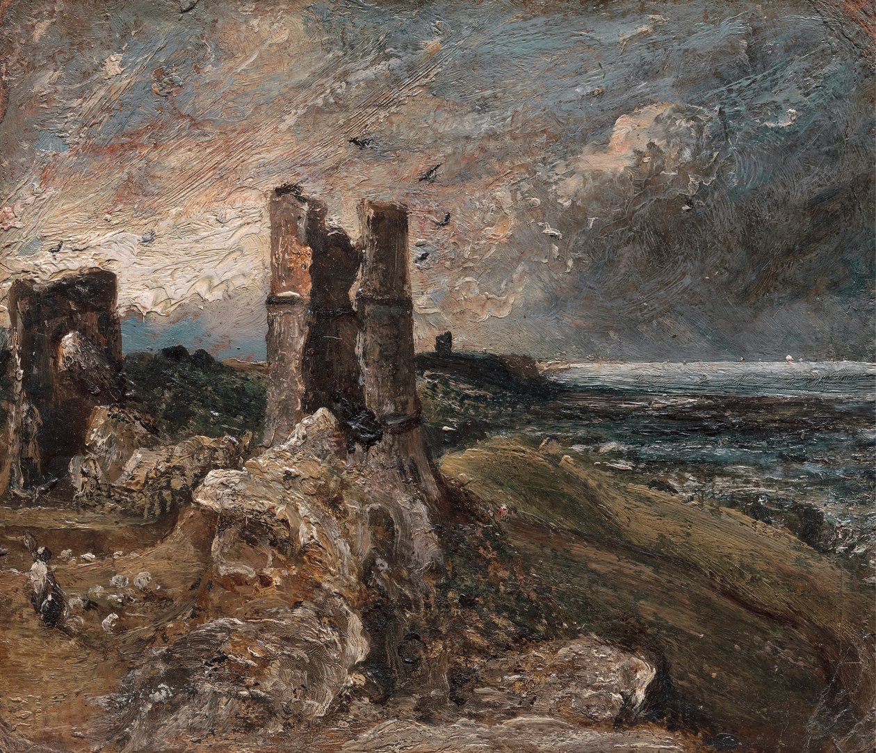 Hadleighin linna tekijältä John Constable