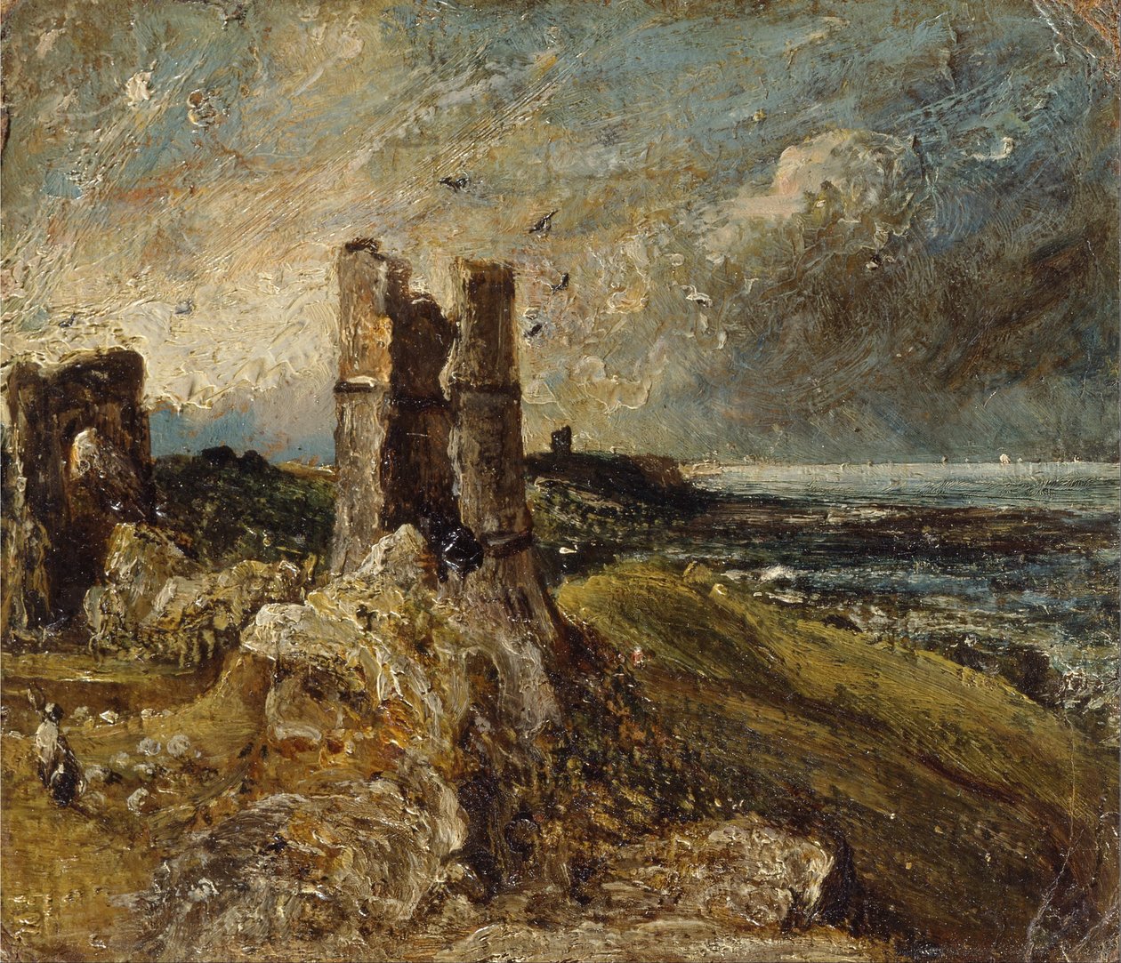 Hadleighin linna tekijältä John Constable
