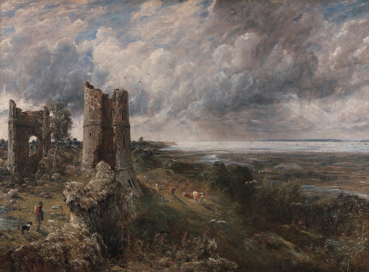 Hadleigh Castle, Thamesin suu - Aamu myrskyisen yön jälkeen tekijältä John Constable