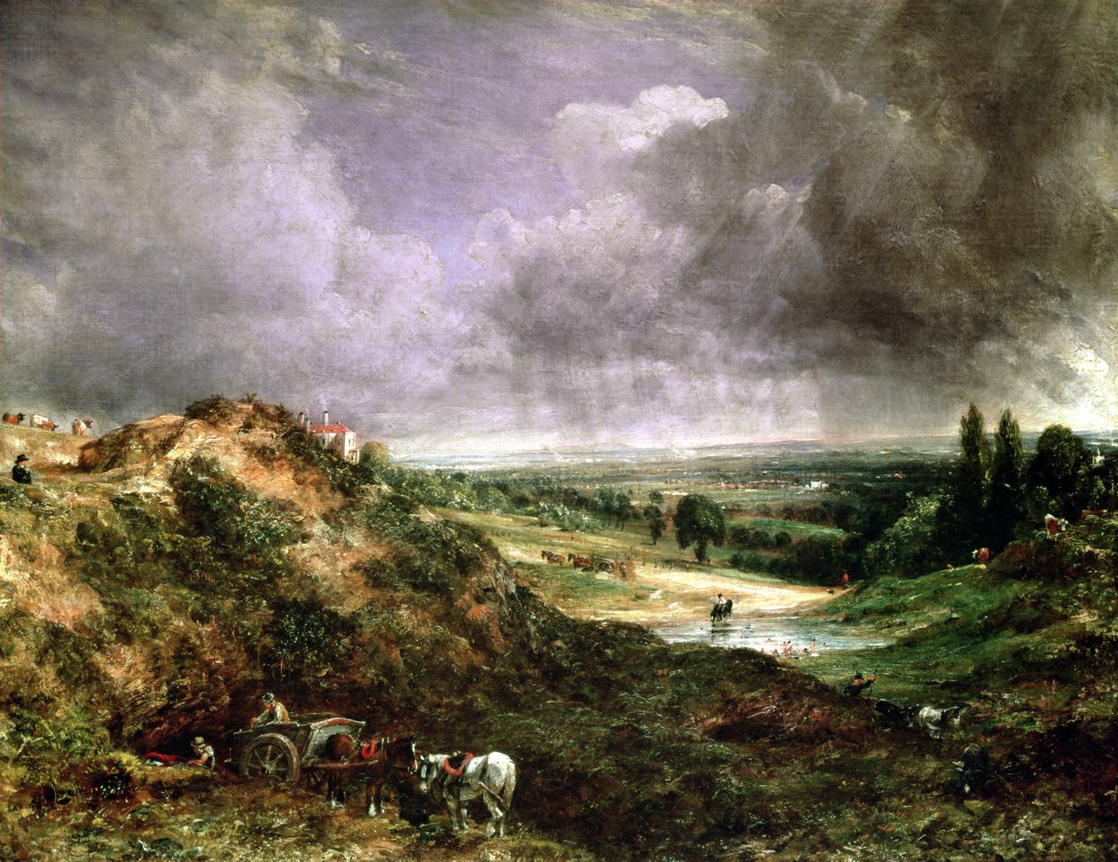 Hampstead Heath tekijältä John Constable