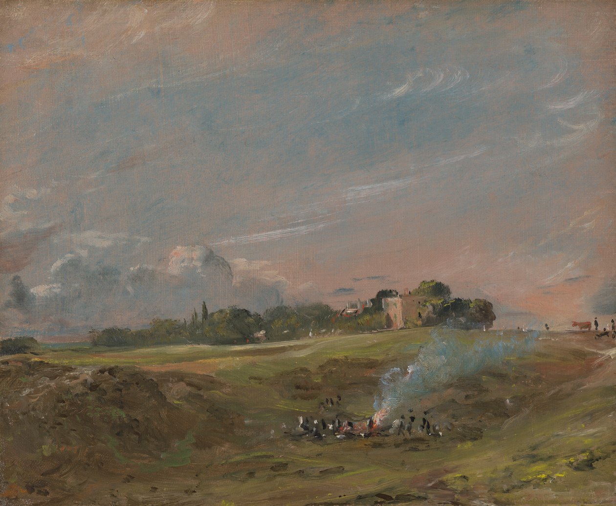 Hampstead Heath, kokko tekijältä John Constable
