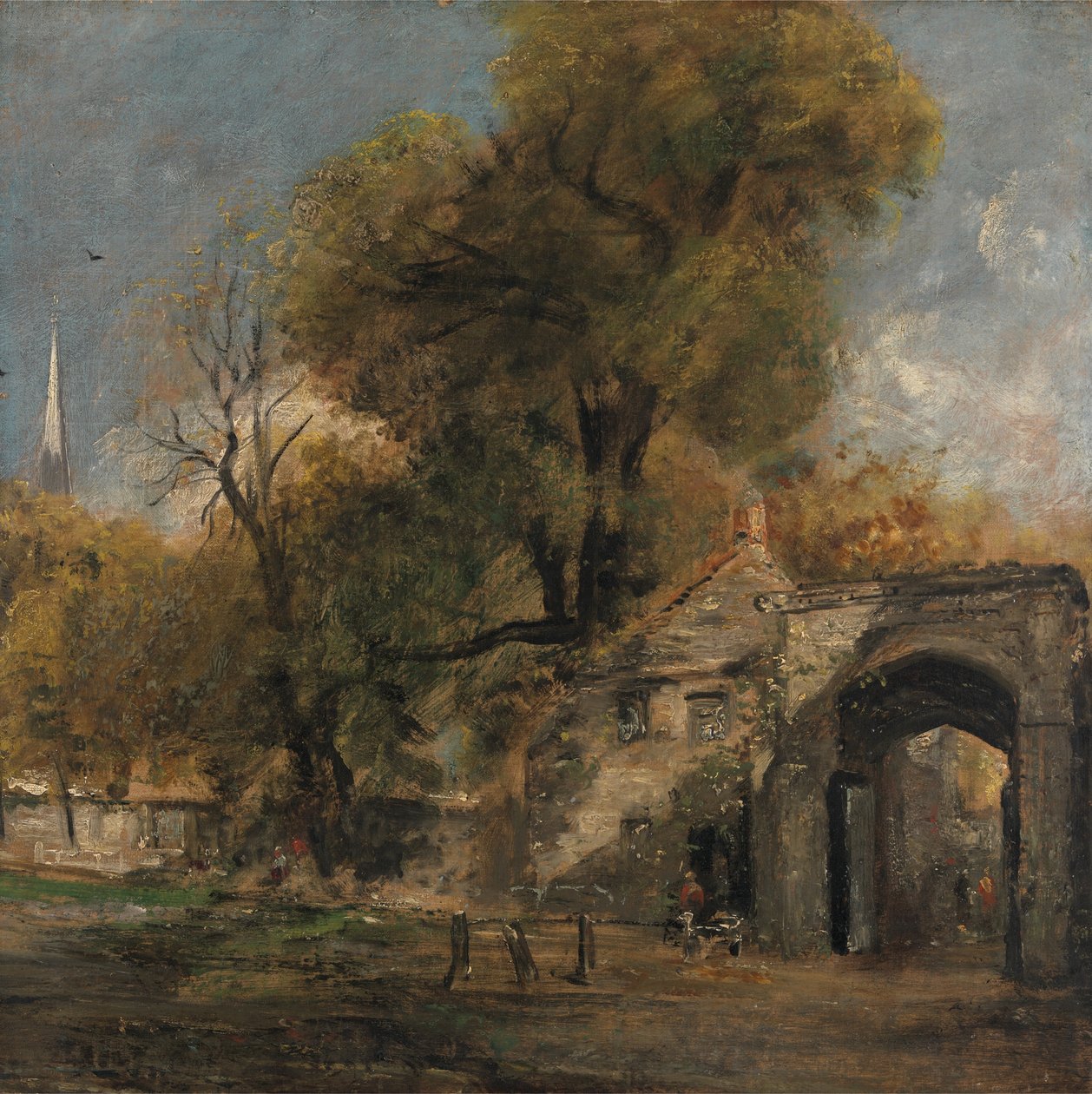 Harnham Gate, Salisbury tekijältä John Constable